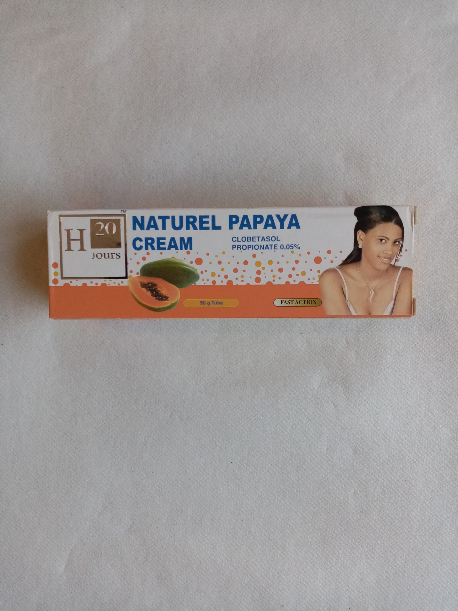 H2O Jour Papaye – Tube de 30 g :