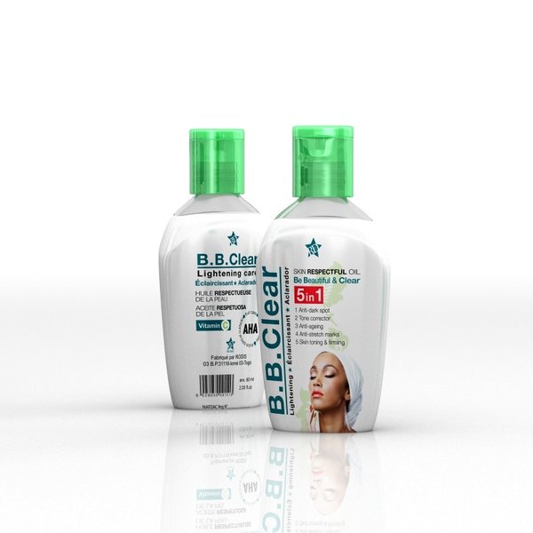 L'Huile Éclaircissante BB Clear  "Skin Respectful Oil" 60ml