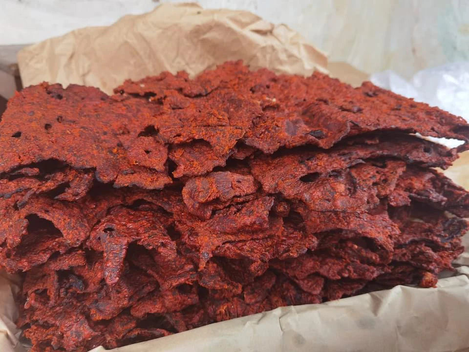 Kilichi (Viande de Bœuf Séchée Épicée) du Cameroun  100g