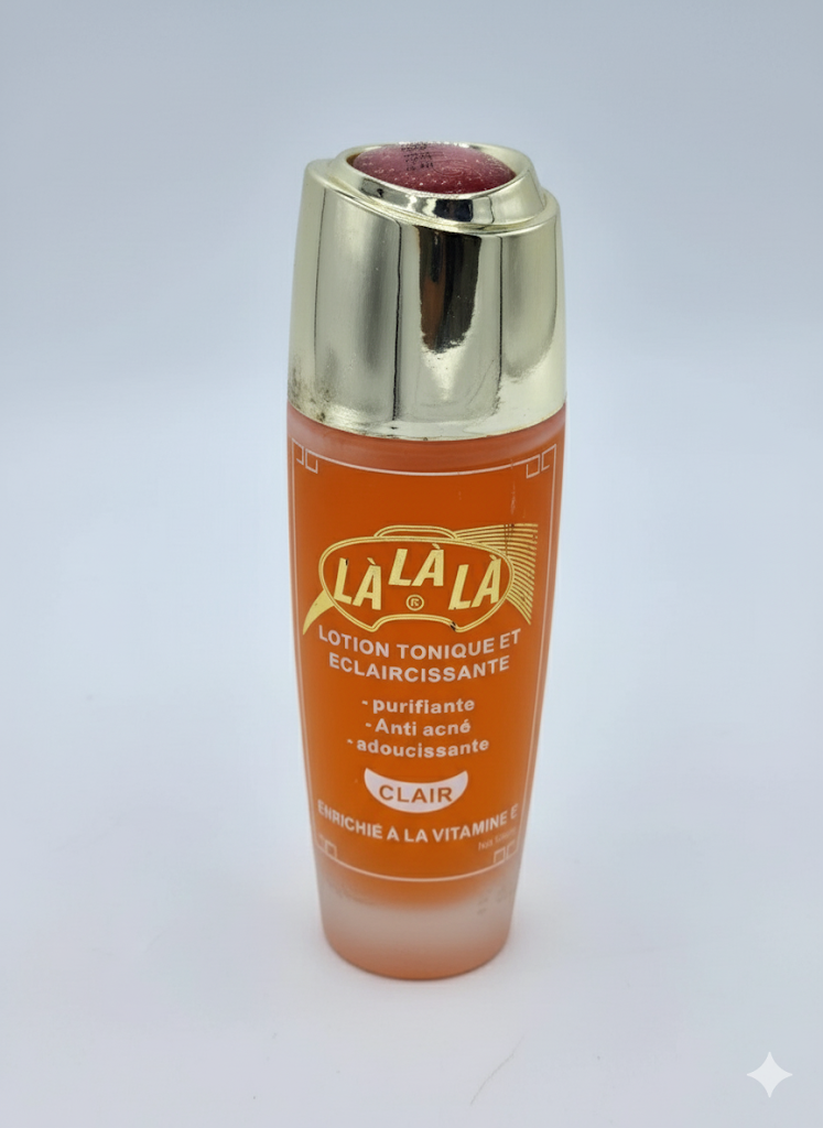 LA LA LA - Lotion Tonique et Éclaircissante "Clair" | Purifiante, Anti-Acné, Adoucissante - Enrichie en Vitamine E